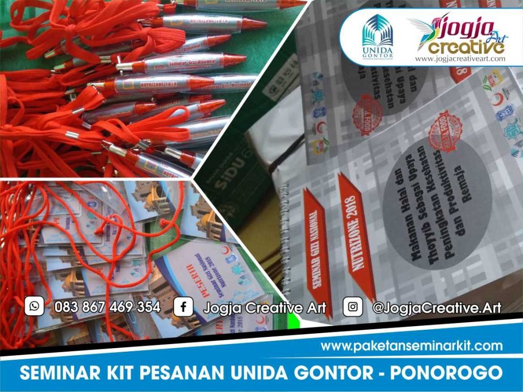 Paket Seminar Kit Murah Pesanan Unida Gontor Ponorogo , Jawa Timur