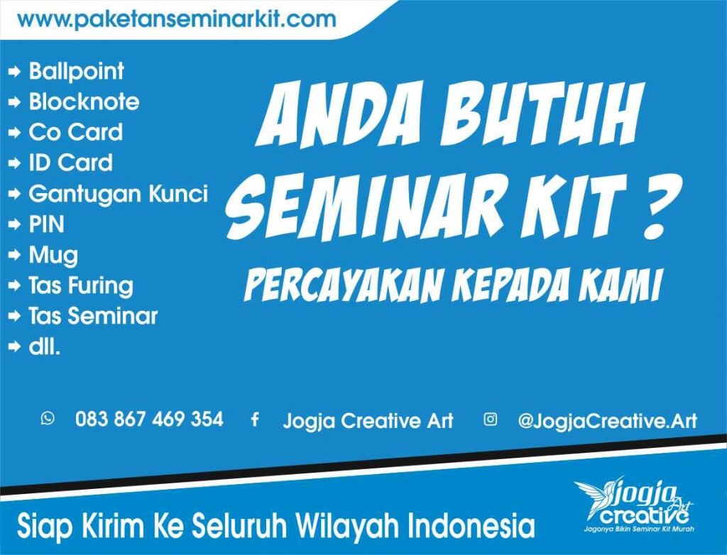 Produsen Seminar Kit Murah Jakarta