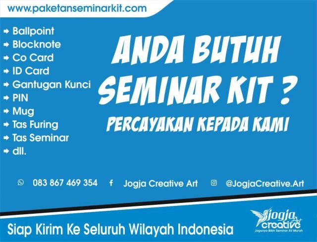 Produsen Seminar Kit Murah Jakarta