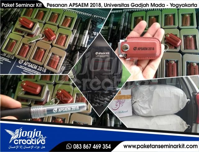 Paket Seminar Kit Murah dan Tas Seminar Pesanan APSAEM UGM YOGYAKARTA