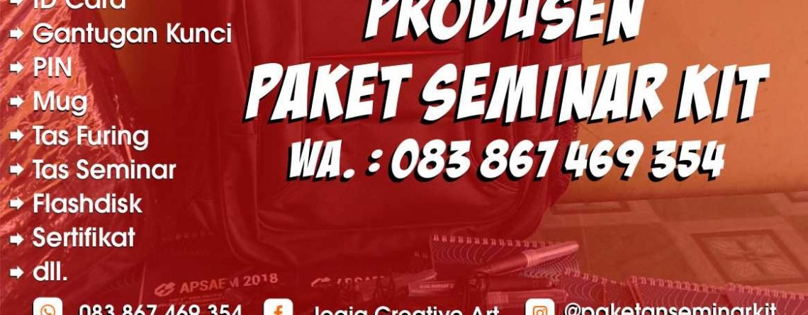 Produsen Paket Seminar Kit Dan Tas Seminar Murah Mataram - NTB