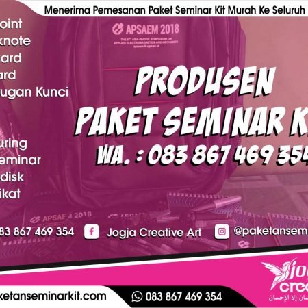 Produsen Seminar Kit Murah dan Tas Seminar Pulang Pisau, Kalimantan Tengah