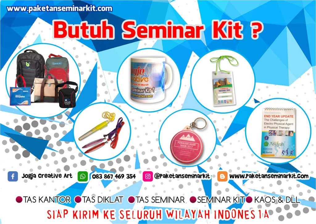 Produsen Tas Seminar dan Paket Seminar Kit Murah Singkawang Kalimantan Barat