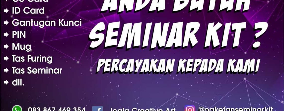 Paket Seminar Kit Murah dan Tas Seminar Anambas, Kepulauan Riau