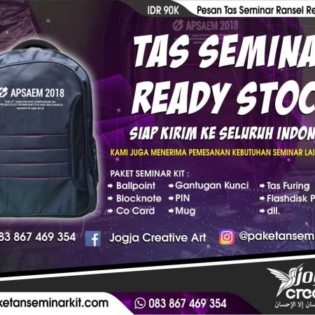 Pesan Tas Seminar Ransel Ready Stock