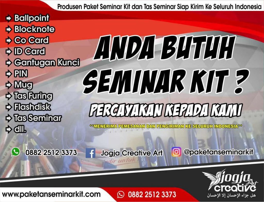 Paket Seminar Kit Murah Balikpapan, Kalimantan Timur