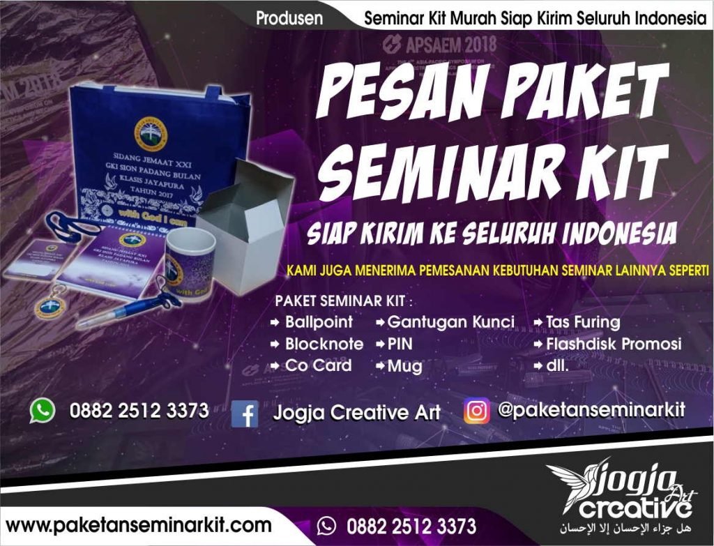 Pesan Paket Seminar Kit Murah Banjarmasin Kalimantan Selatan