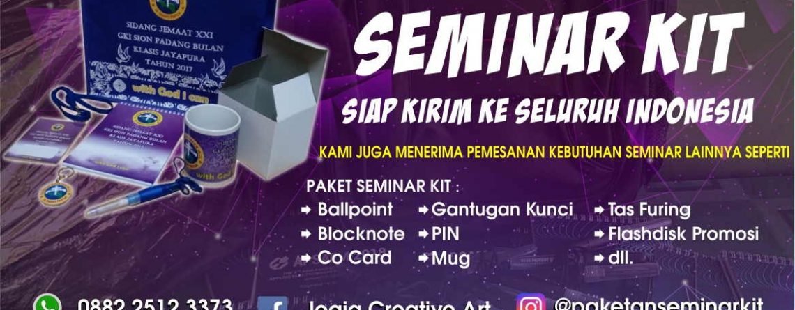 Pesan Paket Seminar Kit Murah Banjarmasin Kalimantan Selatan