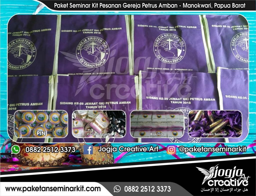 Paket Seminar Kit Pesanan Gereja Petrus Amban Manokwari - Papua Barat