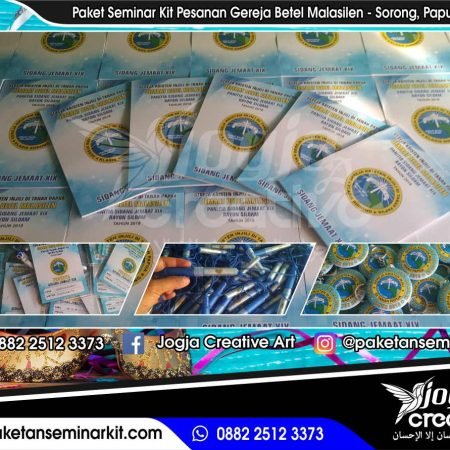 Paket Seminar Kit Gereja Betel Malasilen Sorong Papua Barat