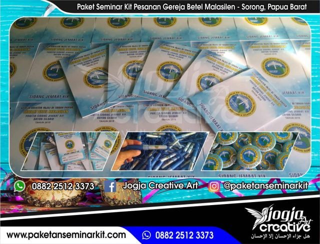 Paket Seminar Kit Gereja Betel Malasilen Sorong Papua Barat