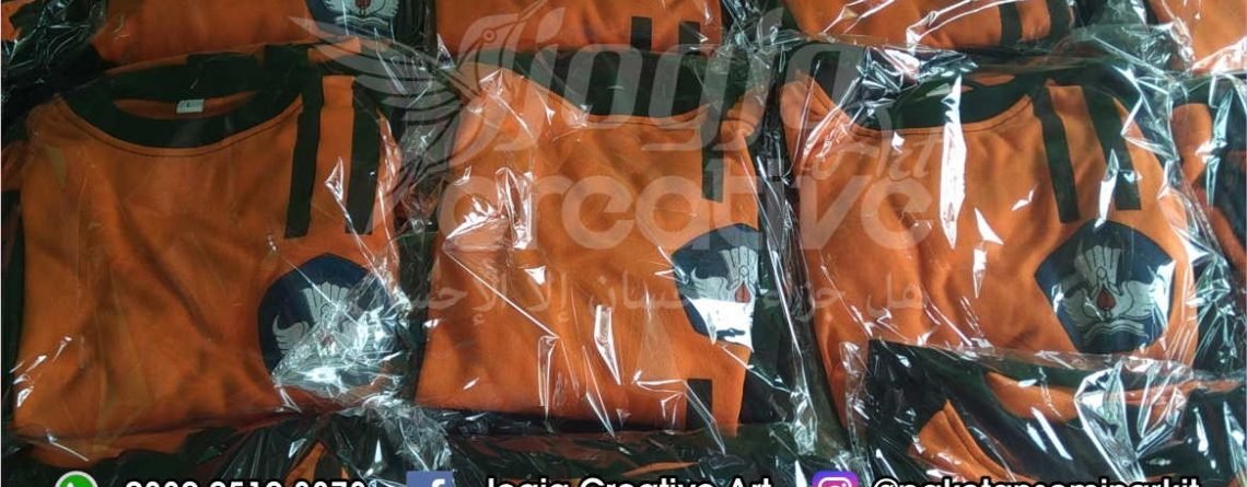 Kaos Training Pesanan SD Impres Rato Bima NTB