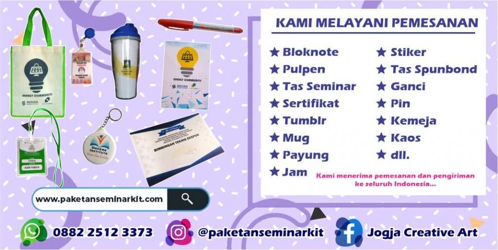 Pesan Paket Seminar Kit Murah Surabaya