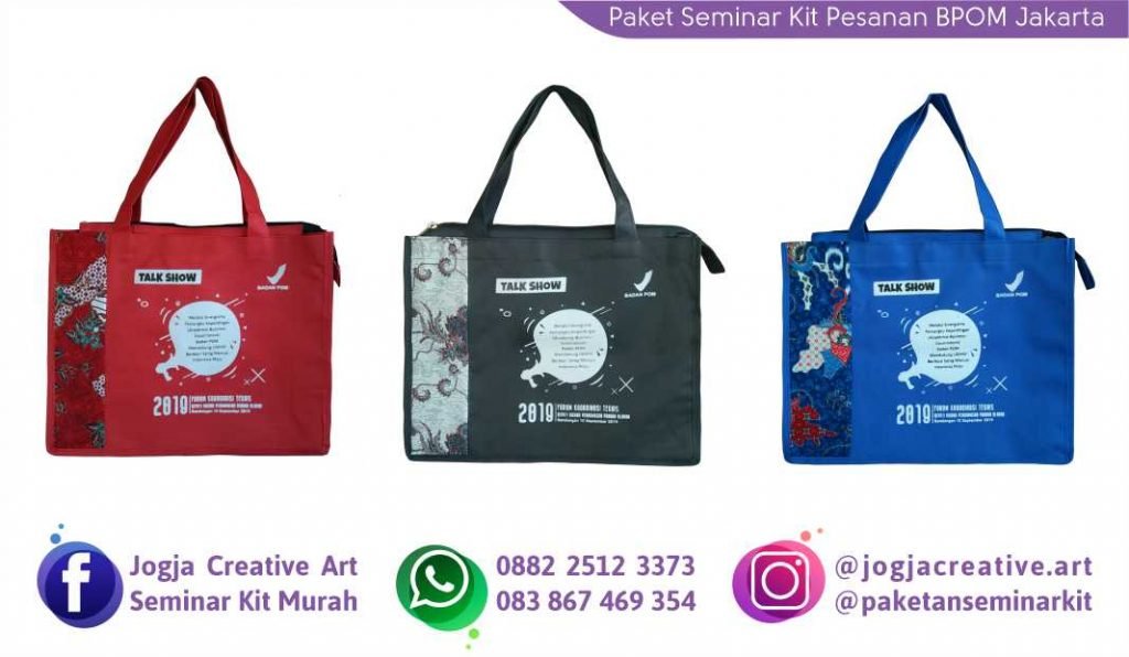 Paket Tas Seminar Kit Murah Pesanan BPOM Jakarta 2