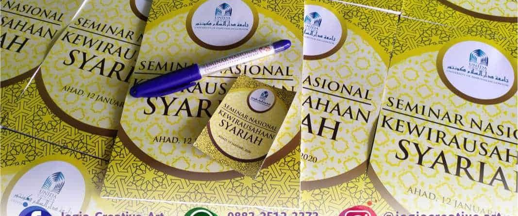 Paket Seminar Kit Murah Pesanan Unida Gontor Ponorogo