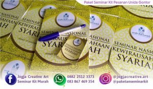 Paket Seminar Kit Murah Pesanan Unida Gontor Ponorogo