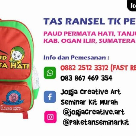 Paket Tas Seminar Ransel TK Murah Ogan Ilir Palembang