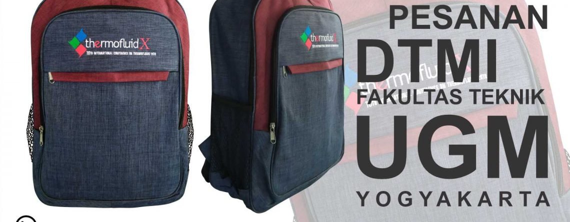 Tas Seminar Ransel Pesanan UGM Jogja