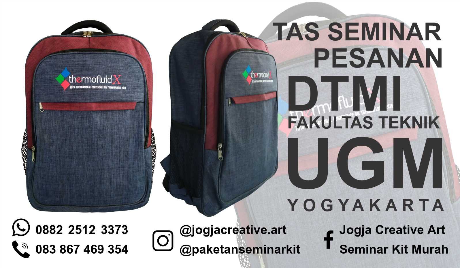 Tas Seminar Ransel Pesanan UGM Jogja