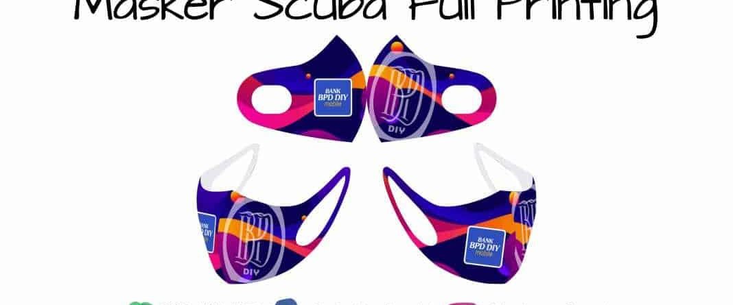 Pesan Masker Scuba Full Printing Custom Murah