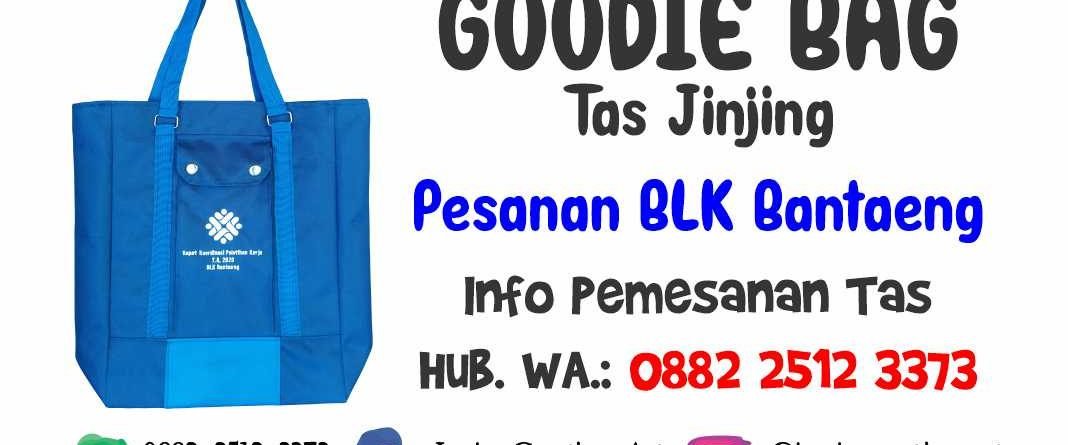 Konveksi Tas Seminar BLK Bantaeng - Makassar , Sumsel