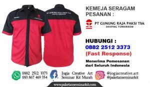 Pesan Konveksi Kemeja Murah Berkasi Jawa Barat