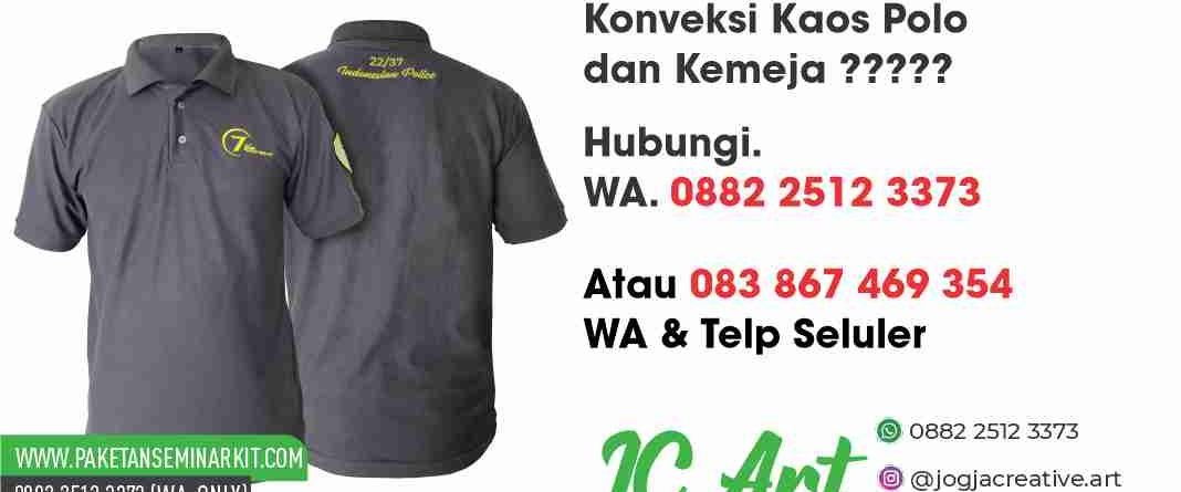 Konveksi Kaos Polo Polres Pulau Buru Maluku Ambon