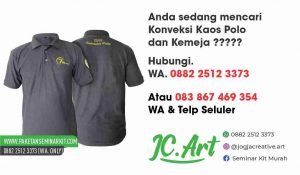 Konveksi Kaos Polo Polres Pulau Buru Maluku Ambon