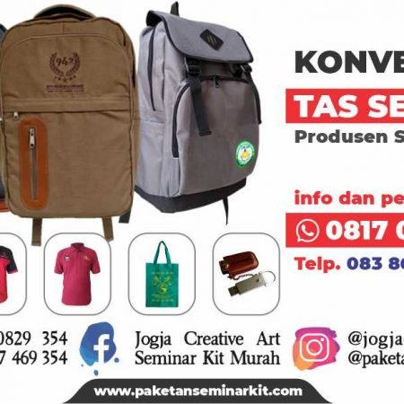 Konveksi Tas Seminar Kit Ransel Kemeja Kaos Samarinda Balikpapan Kalimantan Timur