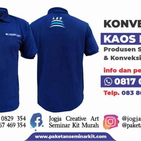 Konveksi Kaos Polo kemeja Morowali Palu Makassar Balikpapan