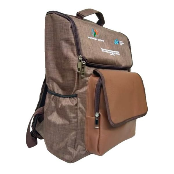 Konveksi Tas Ransel Denim RS-027 Samping Konveksi Tas Ransel Denim RS-027 Samping