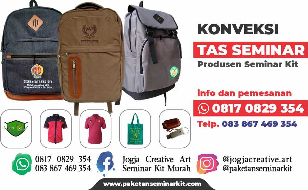 Konveksi Tas Seminar Kit Murah Makassar