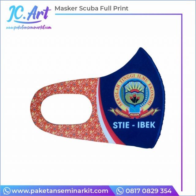 2. Masker Scuba Full Printing