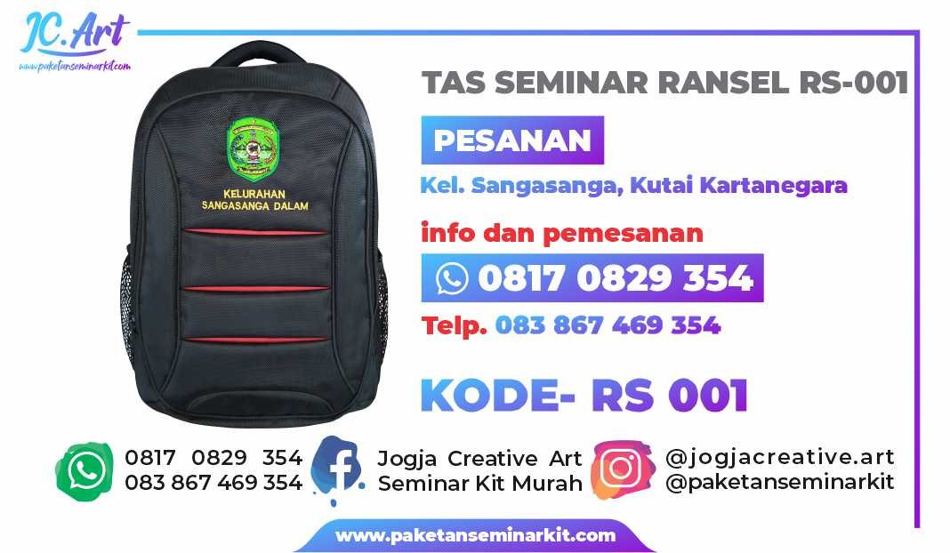 Konveksi Tas Seminar Ransel Kutai Kartanegara Balikpapan