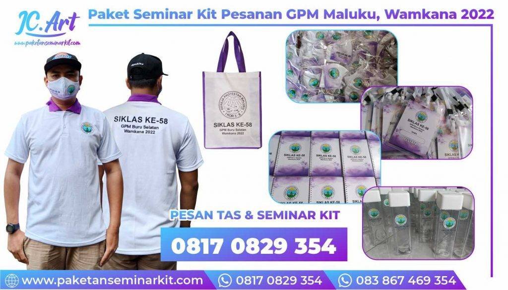 Konveksi Kaos Tas Seminar Kit Ambon Maluku Wamkana