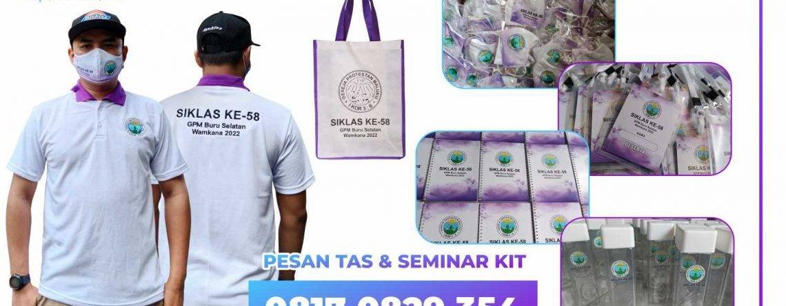 Konveksi Kaos Tas Seminar Kit Ambon Maluku Wamkana