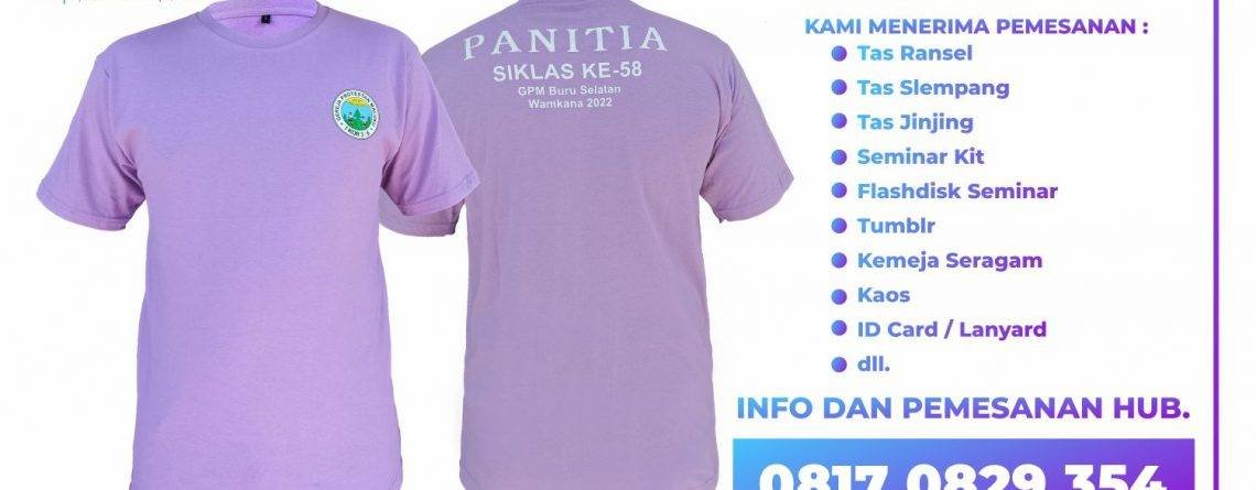 Konveksi Kaos Gereja Ambon Buru Selatan