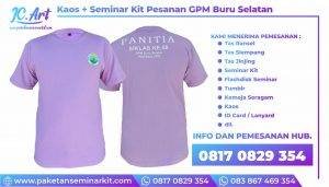 Konveksi Kaos Gereja Ambon Buru Selatan