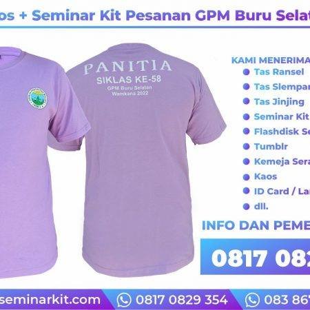 Konveksi Kaos Gereja Ambon Buru Selatan