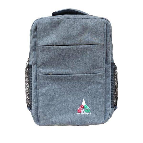 Konveksi Tas Ransel RS 033 Denim Pure Depan