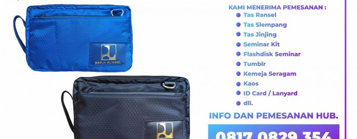 Konveksi Tas Seminar Pouch Handbag BBPJN PU Palembang
