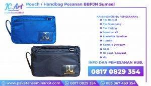 Konveksi Tas Seminar Pouch Handbag BBPJN PU Palembang