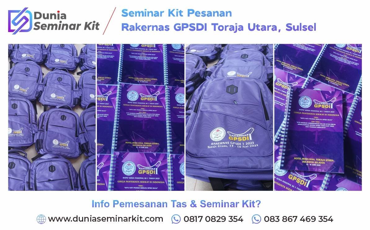 Seminar Kit Pesanan Rakernas GPSDI Toraja Utara Sulawesi Selatan