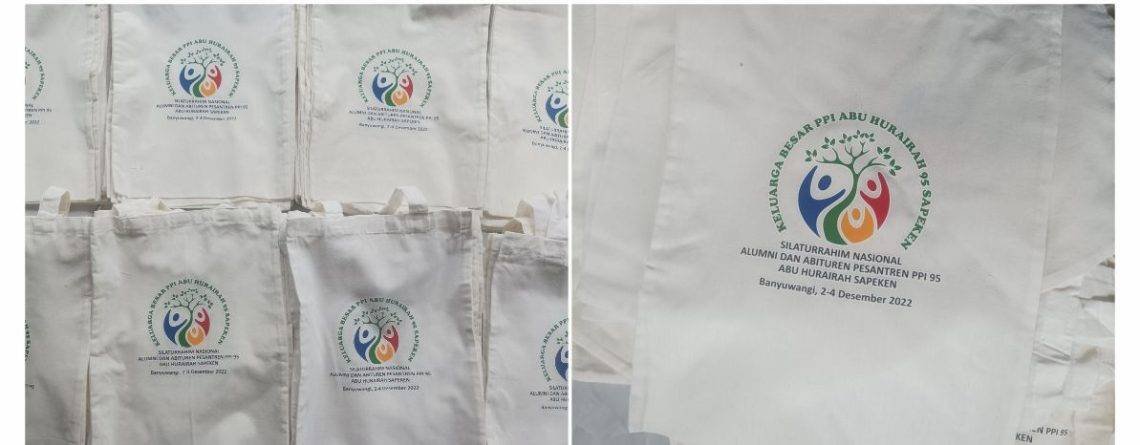 Konveksi Tas Seminar Kit Blacu Pesanan PPI Abu Hurairah 95 Sapeken Banyuwangi