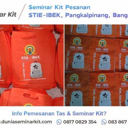 Paket Seminar Kit STIE IBEK Pangkalpinang Bangka Belitung