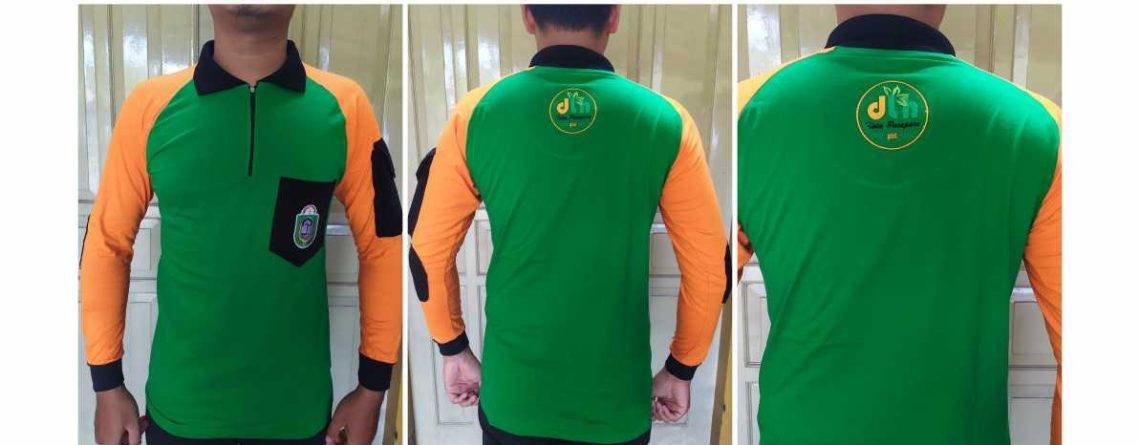 Produsen Konveksi Kaos Seragam Pesanan DLH Kota Parepare