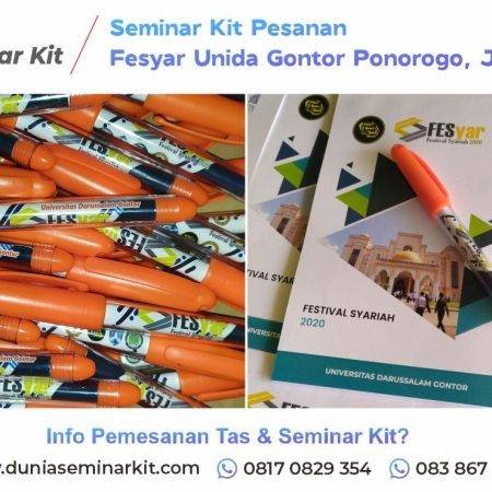 Vendor Seminar Kit Pesanan Unida Gontor Ponorogo